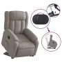 Sillón reclinable elevable tela gris taupe by , Armchairs - Ref: Foro24-3205324, Price: 313,03 €, Discount: %