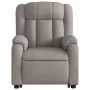 Sillón reclinable elevable tela gris taupe by , Armchairs - Ref: Foro24-3205324, Price: 313,03 €, Discount: %