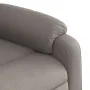 Sillón reclinable elevable tela gris taupe by , Armchairs - Ref: Foro24-3205324, Price: 313,03 €, Discount: %