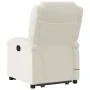 Sillón reclinable de masaje elevable terciopelo crema de , Sillones - Ref: Foro24-3204320, Precio: 342,08 €, Descuento: %