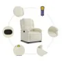 Sillón reclinable de masaje elevable terciopelo crema de , Sillones - Ref: Foro24-3204320, Precio: 342,08 €, Descuento: %