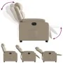 Sillón reclinable eléctrico de cuero sintético color capuchino by , Armchairs - Ref: Foro24-3205034, Price: 267,22 €, Discoun...