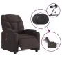 Sillón reclinable de masaje eléctrico tela marrón oscuro von , Sessel - Ref: Foro24-3204589, Preis: 265,75 €, Rabatt: %