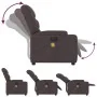 Sillón reclinable de masaje eléctrico tela marrón oscuro von , Sessel - Ref: Foro24-3204589, Preis: 265,75 €, Rabatt: %