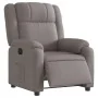 Sillón reclinable eléctrico tela gris taupé de , Sillones - Ref: Foro24-3205186, Precio: 281,77 €, Descuento: %