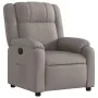 Sillón reclinable eléctrico tela gris taupé de , Sillones - Ref: Foro24-3205186, Precio: 281,77 €, Descuento: %