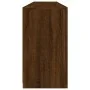 Aparador con luces LED marrón roble 164x37x67 cm by , Sideboards - Ref: Foro24-3209057, Price: 195,97 €, Discount: %