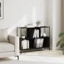 Estantería madera de ingeniería negra 102x28x77,5 cm de , Librerías y estanterías - Ref: Foro24-838898, Precio: 64,05 €, Desc...