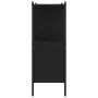 Estantería madera de ingeniería negra 102x28x77,5 cm de , Librerías y estanterías - Ref: Foro24-838898, Precio: 64,05 €, Desc...