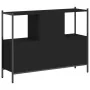 Estantería madera de ingeniería negra 102x28x77,5 cm de , Librerías y estanterías - Ref: Foro24-838898, Precio: 64,05 €, Desc...