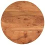 Tablero de mesa redondo madera maciza de acacia Ø60x3,8 cm by , Table tops - Ref: Foro24-370051, Price: 98,77 €, Discount: %