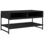 Mesa de centro madera contrachapada negro 90x50x45 cm by , Coffee table - Ref: Foro24-838968, Price: 49,05 €, Discount: %