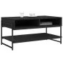 Mesa de centro madera contrachapada negro 90x50x45 cm by , Coffee table - Ref: Foro24-838968, Price: 49,05 €, Discount: %
