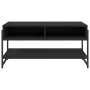 Mesa de centro madera contrachapada negro 90x50x45 cm by , Coffee table - Ref: Foro24-838968, Price: 49,05 €, Discount: %