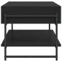 Mesa de centro madera contrachapada negro 90x50x45 cm by , Coffee table - Ref: Foro24-838968, Price: 49,05 €, Discount: %