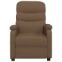 Sillón reclinable de tela marrón de , Sillones - Ref: Foro24-344894, Precio: 211,47 €, Descuento: %
