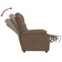 Sillón reclinable de tela marrón de , Sillones - Ref: Foro24-344894, Precio: 211,47 €, Descuento: %