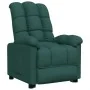 Sillón reclinable de tela verde oscuro de , Sillones - Ref: Foro24-342727, Precio: 174,29 €, Descuento: %
