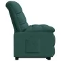 Sillón reclinable de tela verde oscuro de , Sillones - Ref: Foro24-342727, Precio: 174,29 €, Descuento: %