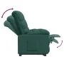 Sillón reclinable de tela verde oscuro de , Sillones - Ref: Foro24-342727, Precio: 174,29 €, Descuento: %