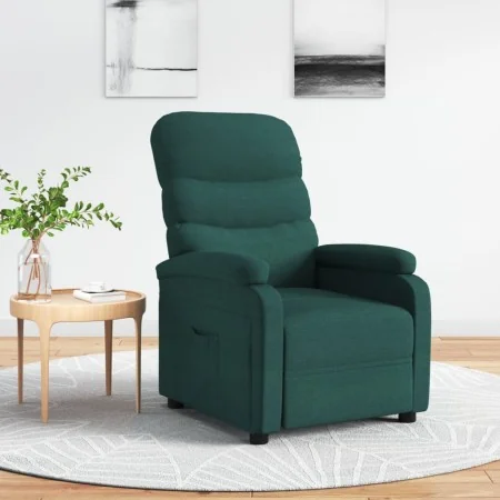 Sillón reclinable de tela verde oscuro von , Sessel - Ref: Foro24-344896, Preis: 202,22 €, Rabatt: %