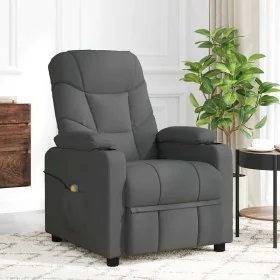 Sillón reclinable de tela gris oscuro de , Sillones - Ref: Foro24-348530, Precio: 248,74 €, Descuento: %