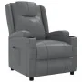 Sillón reclinable de cuero sintético gris antracita de , Sillones - Ref: Foro24-348416, Precio: 196,71 €, Descuento: %