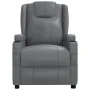 Sillón reclinable de cuero sintético gris antracita de , Sillones - Ref: Foro24-348416, Precio: 196,71 €, Descuento: %