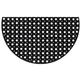 Felpudo semicircular de goma 45x75 cm de , Felpudos - Ref: Foro24-155656, Precio: 16,81 €, Descuento: %