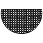 Felpudo semicircular de goma 45x75 cm by , Doormats - Ref: Foro24-155656, Price: 16,81 €, Discount: %