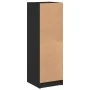 Aparador con puertas de vidrio negro 35x37x109 cm de , Aparadores - Ref: Foro24-836386, Precio: 79,93 €, Descuento: %