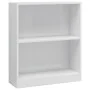 Estantería madera de ingeniería blanco brillante 60x24x76 cm de , Librerías y estanterías - Ref: Foro24-800861, Precio: 49,66...