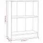 Estantería madera de ingeniería blanco brillante 60x24x76 cm de , Librerías y estanterías - Ref: Foro24-800861, Precio: 49,66...