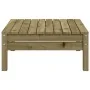 Taburete de jardín madera de pino impregnada von , Modulare Sofas für den Außenbereich - Ref: Foro24-838018, Preis: 35,49 €, ...