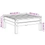 Taburete de jardín madera de pino impregnada von , Modulare Sofas für den Außenbereich - Ref: Foro24-838018, Preis: 35,49 €, ...