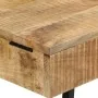 Mesa tocador madera maciza mango rugosa y hierro 105x35x75 cm de , Tocadores para dormitorios - Ref: Foro24-372738, Precio: 1...
