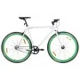 Bicicleta de piñón fijo blanco y verde 700c 59 cm de , Bicicletas - Ref: Foro24-92269, Precio: 266,61 €, Descuento: %