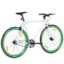 Bicicleta de piñón fijo blanco y verde 700c 59 cm de , Bicicletas - Ref: Foro24-92269, Precio: 266,61 €, Descuento: %
