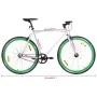 Bicicleta de piñón fijo blanco y verde 700c 59 cm de , Bicicletas - Ref: Foro24-92269, Precio: 266,61 €, Descuento: %