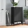 Mueble zapatero VIKEN madera de ingeniería negra de , Zapateros y organizadores de calzado - Ref: Foro24-374924, Precio: 145,...