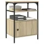 Soporte de impresora 3 niveles roble Sonoma 50x40x76 cm de , Soportes para impresoras - Ref: Foro24-842292, Precio: 77,43 €, ...