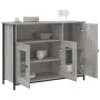 Aparador madera de ingeniería gris Sonoma 100x35x75 cm de , Aparadores - Ref: Foro24-835512, Precio: 94,60 €, Descuento: %