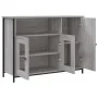 Aparador madera de ingeniería gris Sonoma 100x35x75 cm de , Aparadores - Ref: Foro24-835512, Precio: 94,60 €, Descuento: %
