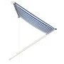 Toldo retráctil 200x150 cm azul y blanco de , Toldos - Ref: Foro24-143747, Precio: 47,24 €, Descuento: %
