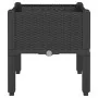 Jardinera con patas PP negro 40x40x42 cm de , Maceteros y jardineras - Ref: Foro24-367888, Precio: 37,98 €, Descuento: %