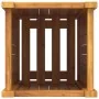 Jardinera con forro madera maciza de acacia 31x31x75 cm de , Maceteros y jardineras - Ref: Foro24-366432, Precio: 74,40 €, De...