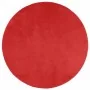 Alfombra de pelo corto OVIEDO roja Ø 100 cm de , Alfombras - Ref: Foro24-375632, Precio: 34,38 €, Descuento: %