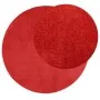 Alfombra de pelo corto OVIEDO roja Ø 100 cm de , Alfombras - Ref: Foro24-375632, Precio: 34,38 €, Descuento: %