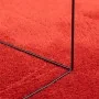 Alfombra de pelo corto OVIEDO roja Ø 100 cm de , Alfombras - Ref: Foro24-375632, Precio: 34,38 €, Descuento: %