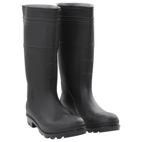 Botas de agua negro número 46 PVC de , Vadeadores para caza y para pesca - Ref: Foro24-137595, Precio: 22,05 €, Descuento: %